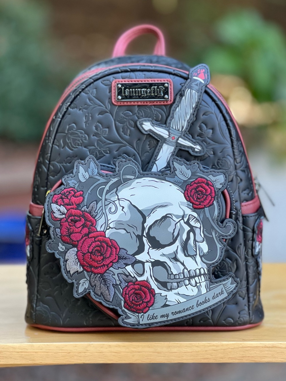 Loungefly Dark Romance Mini Backpack (Books-A-Million Exclusive) NWT
